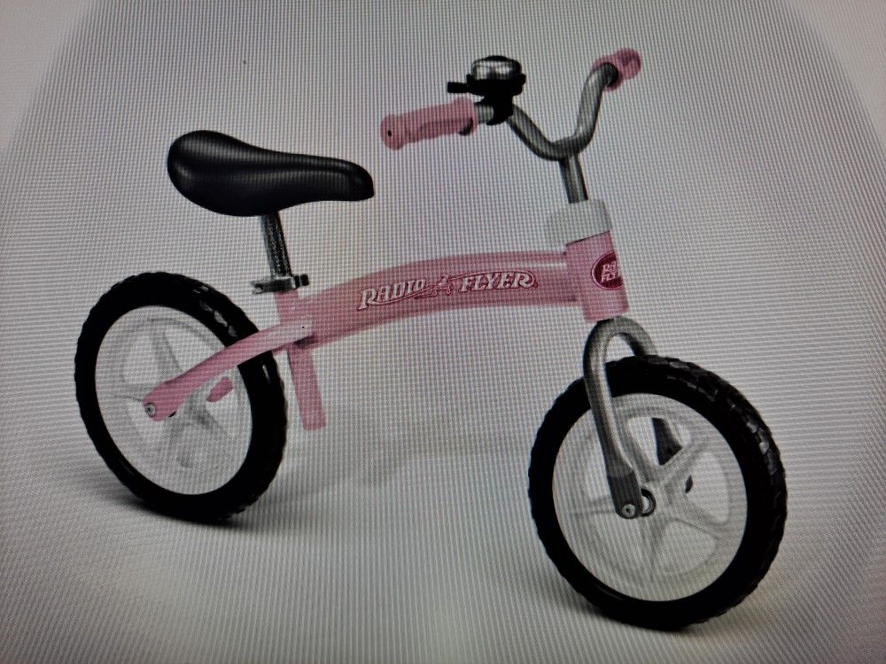 Radio Flyer Glide & Go Balance Bike 11" Wheels ,pink