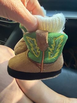 Baby Cowboy Boot Booties John Deere