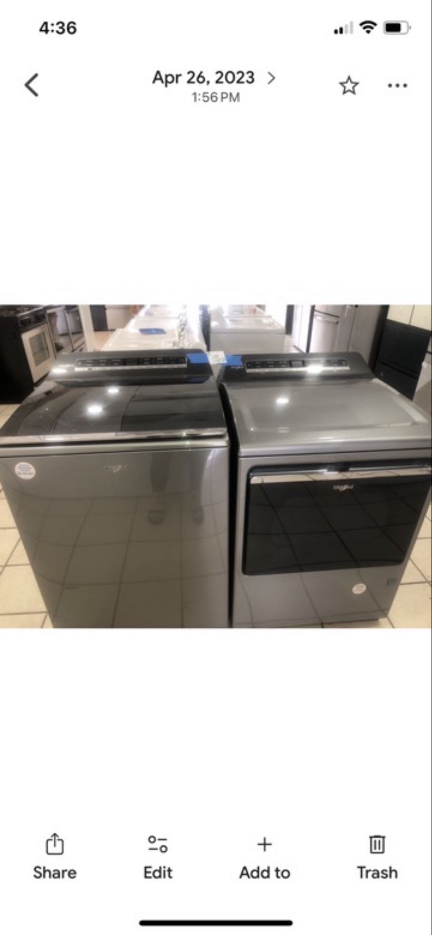 Whirlpool Washer And Dryer