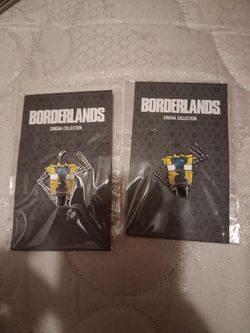 Borderlands cinema collection pin