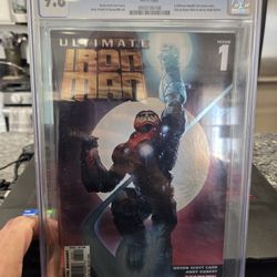 Ultimate Iron Man #1 CGC Graded 9 8