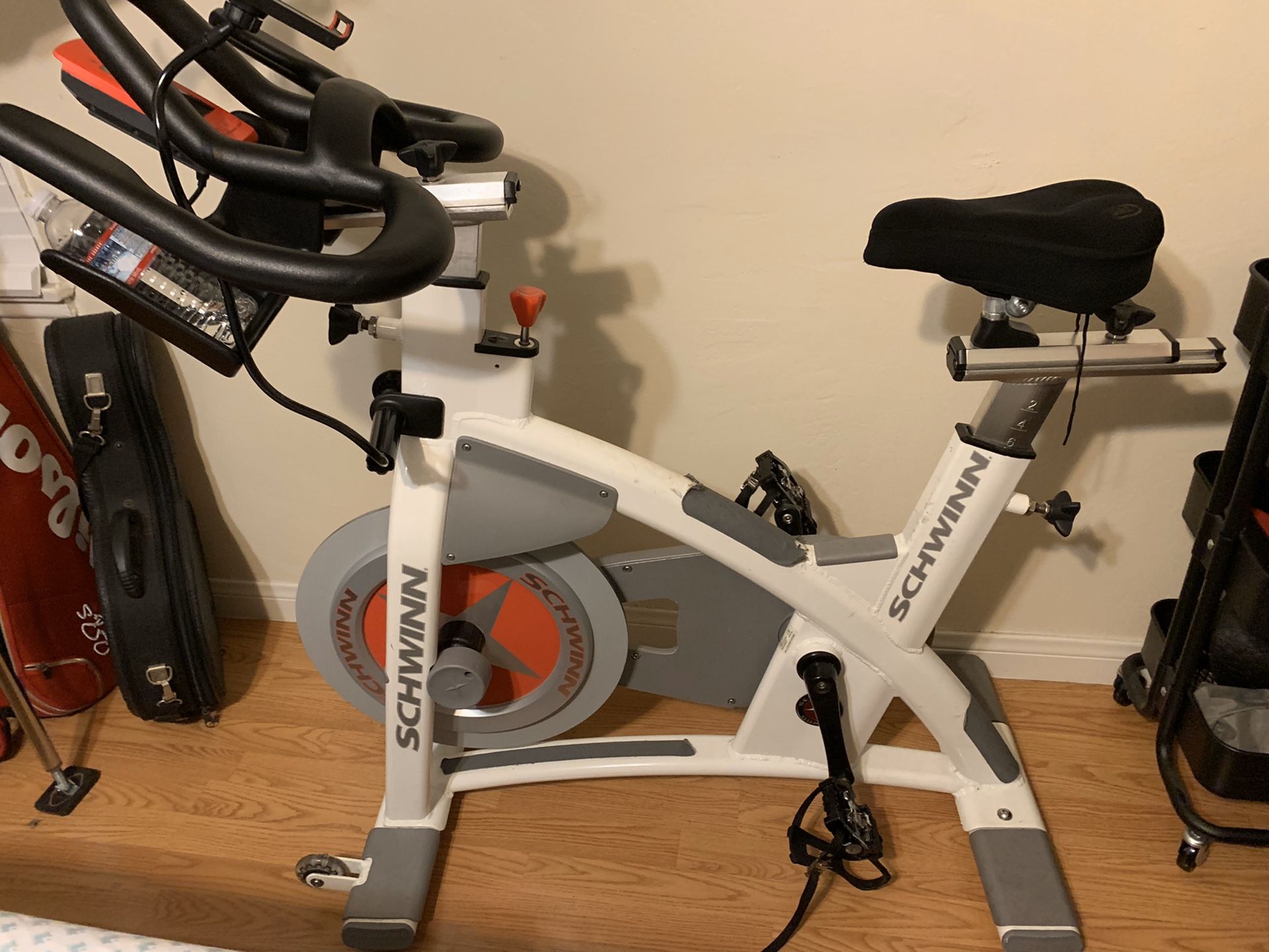 Schwinn bike with digital panel