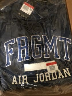 Jordan x fragment hoodie size L