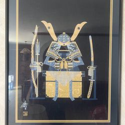 Japanese art,samurai armor