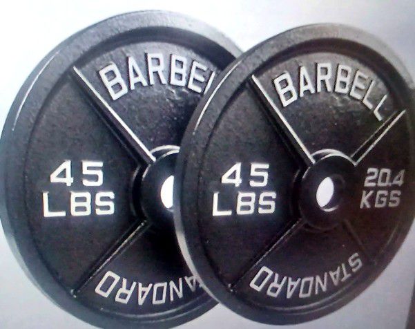 Weight Plates Pair 45lbs