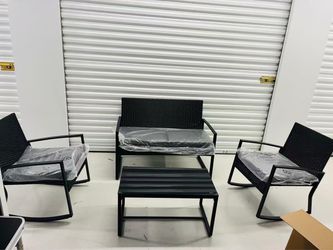 (Free Delivery) Brand New in Box 55”/25” Wide Rockingable Outdoor Patio Set NEw