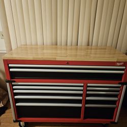Milwaukee Heavy Duty Red Tool Storage  With Electrical Outlets