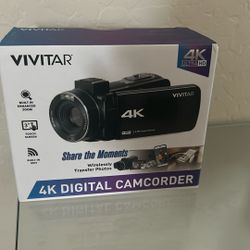 Vivitar 4k Digital Camcorder 