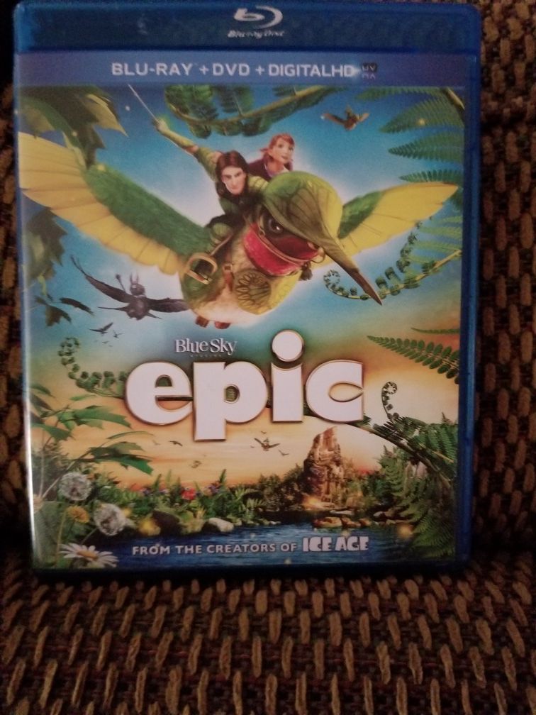 Epic blu ray