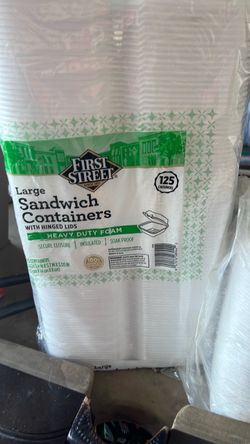 Foam food containers