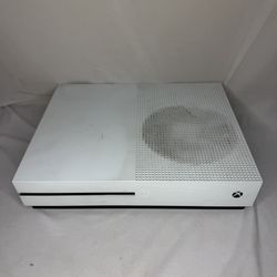 Microsoft Xbox One S 500GB White Console Only Updated & Tested Works
