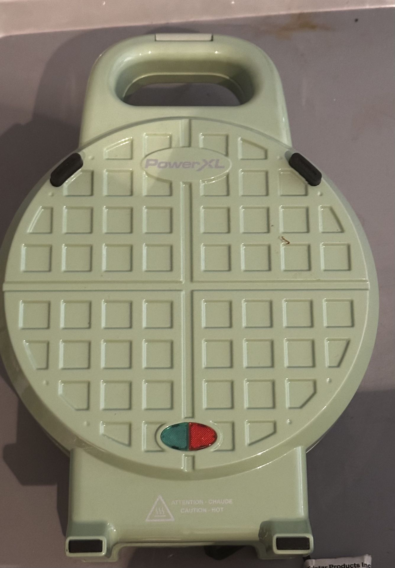  PowerXL Wafflizer, Stuffed Waffle Maker & Belgian Waffle Iron with 2” Extra Deep Pockets, Nonstick Plates,