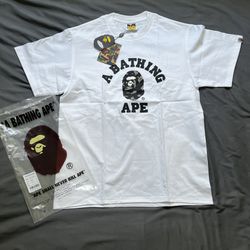 White Bape shirt 