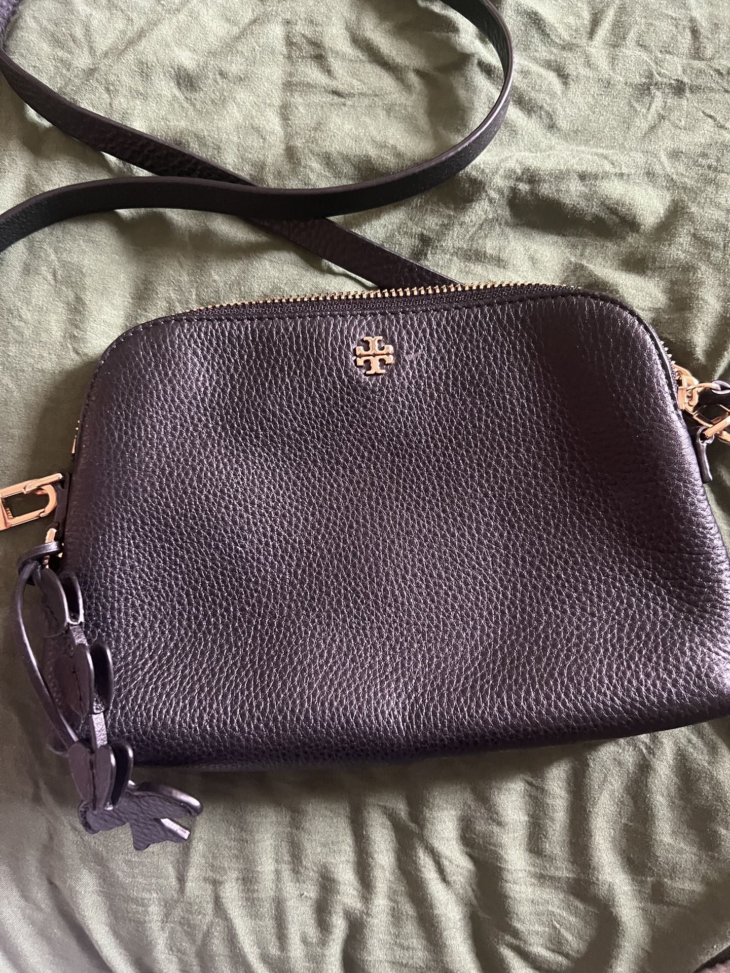 Tory Burch Black Leather Purse