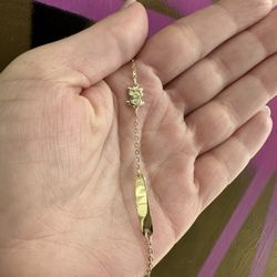 10k ID BRACELET BABY 