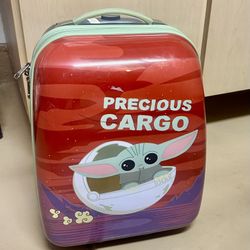 Grogu The Mandalorian Kid’s Luggage $30