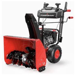 PowerSmart 24-Inch Self-Propelled Two-Stage Gas Snow Blower