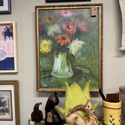 Vintage items Must Go ASAP art paintings wool rugs vintage furniture vintage clothes vintage glass