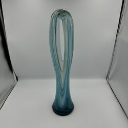 Vintage Mid-Century Hand Blown Murano Glass Vase Very Good Condition