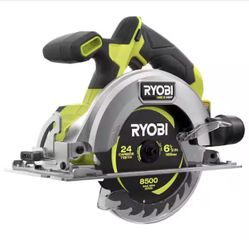 RYOBI 18V ONE+ HP Compact Brushless 6-1/2" Circular Saw (Model PSBCS01B) New in Box (Never used)