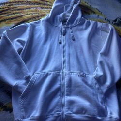 White Pro Club Zip Up