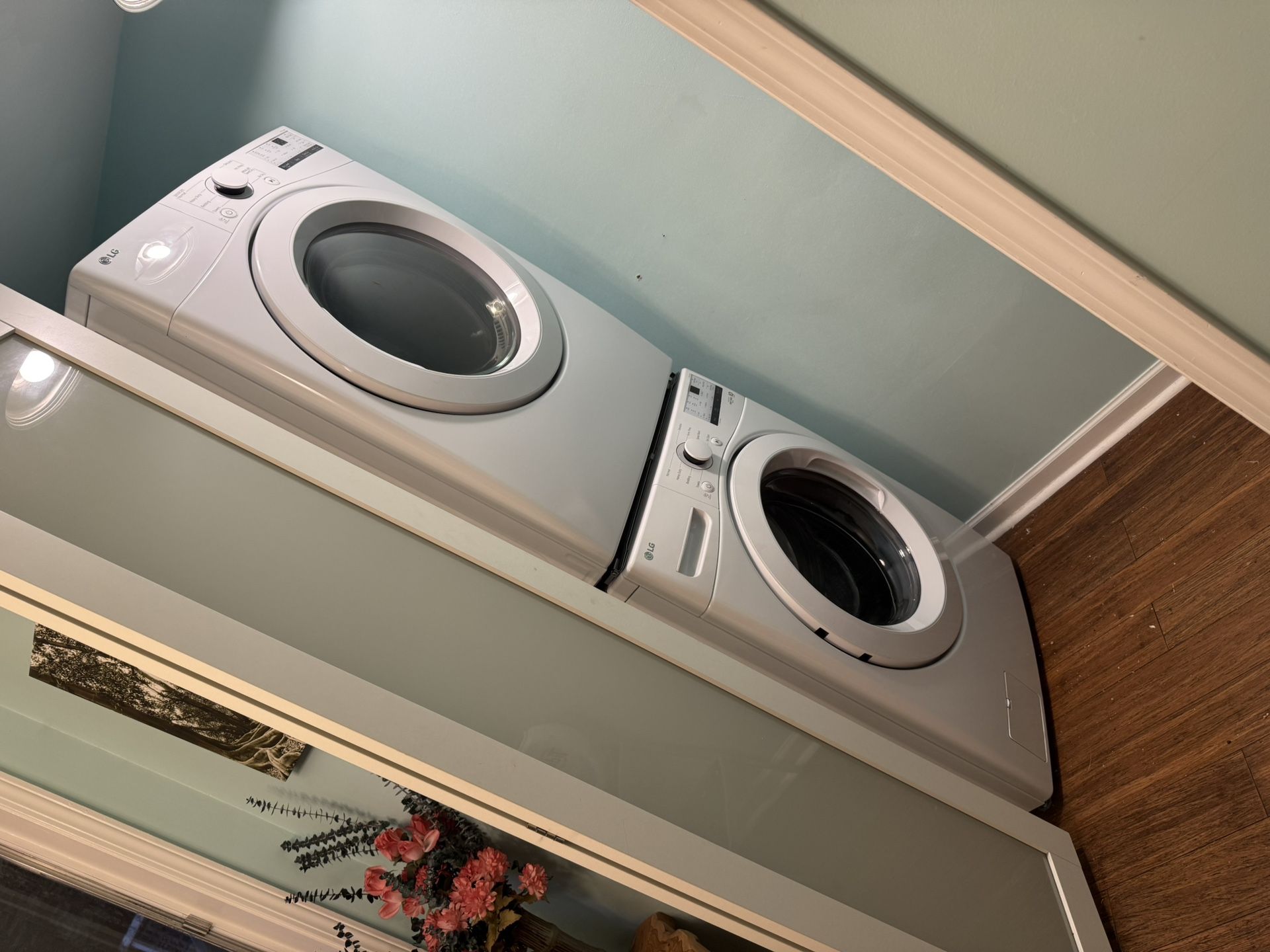 LG stackable Washer & Dryer 1 Year Old