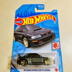 Hot Wheels Subaru Impreza 22B STI