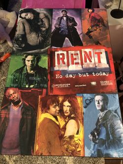 Rent Poster. 36x24