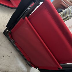Red Gravity Chair - Hardly Used. 