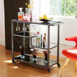 Southern Enterprises Furniture Holly & Martin Bar Cart 
