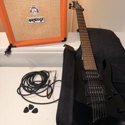 Kids Electric Guitar And Amplifier 