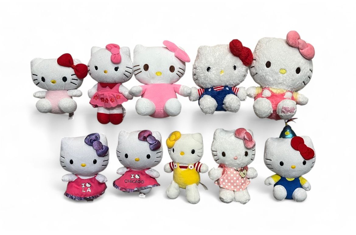 Hello Kitty Plushies