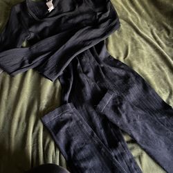 Black Long Sleeve Bodysuit 