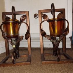 Candle/ Book Holders