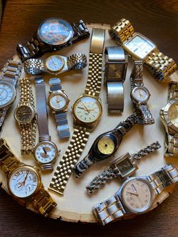 Vintage Watch Lot (15) - Timex, Seiko, MK, Deauville & more