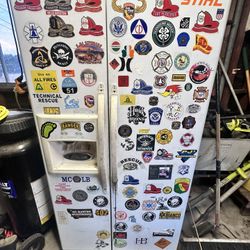 Free garage fridge
