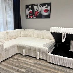 New Sectional Sleeper In Box 📦 Buy Now Pay Later No Credit Needed $39 Down 