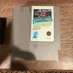 Nintendo Rad Racer Game