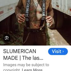 Yelawolf SLUMERICAN suspenders