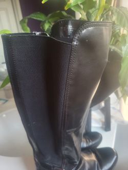 Leather Riding Boots 