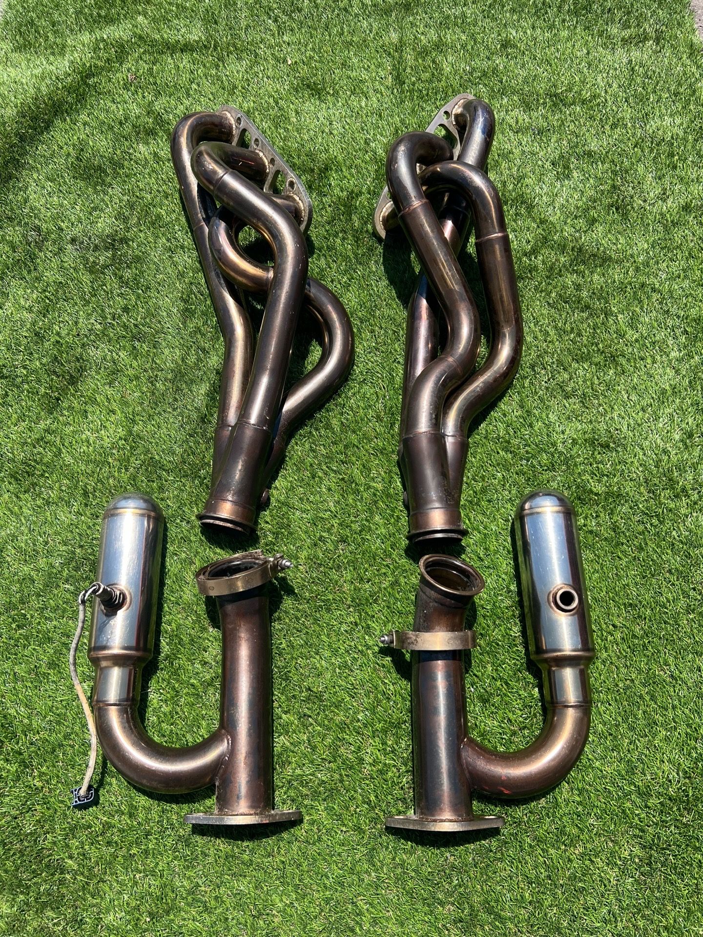 370z Motordyne Resonated Longtube Headers g37 q50 Nissan Infiniti