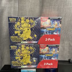 Surging Sparks Etb + Booster Box