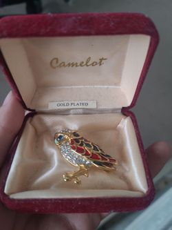 gold-plated owl