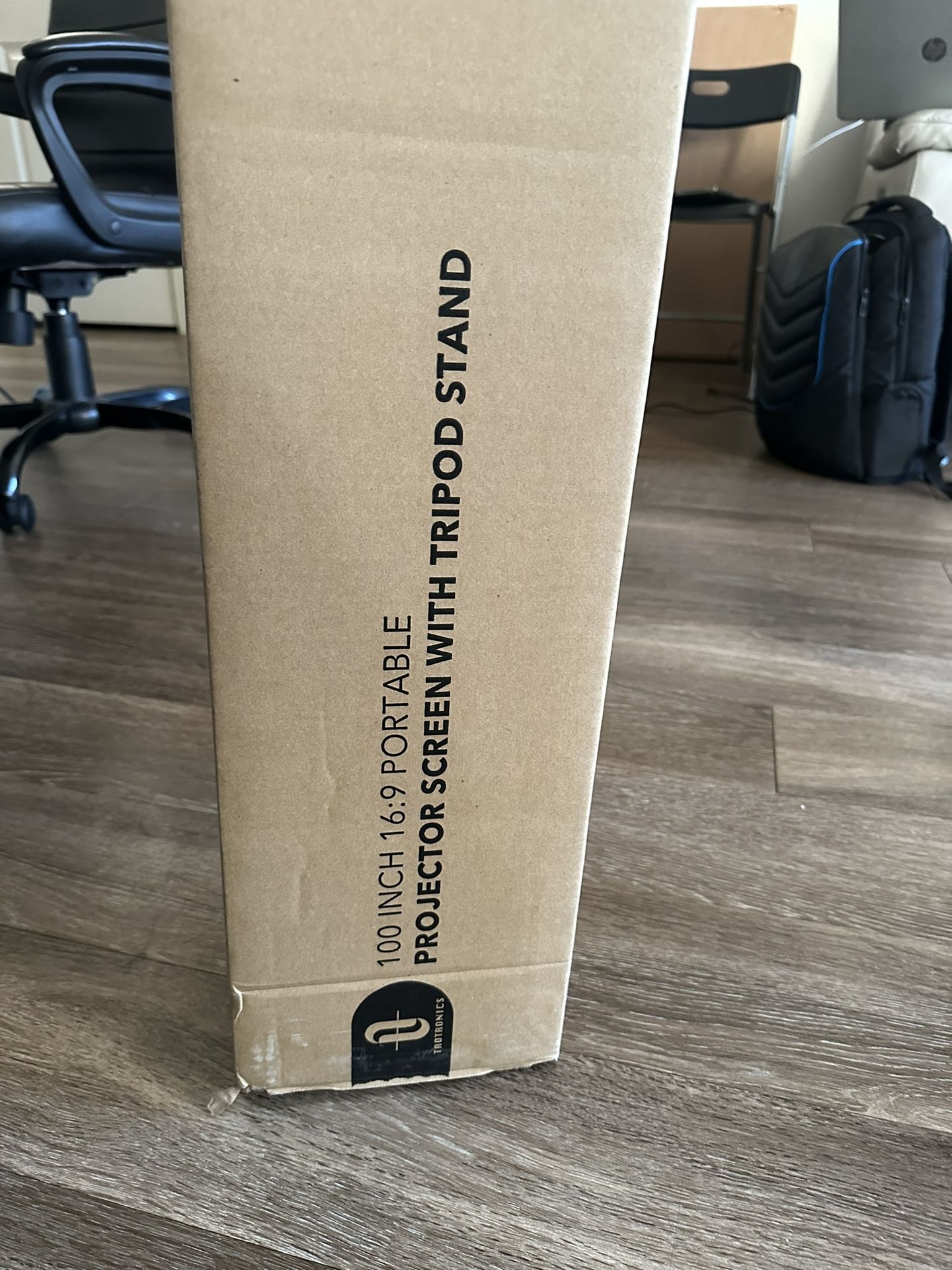 Projector Screen With Tripod Stand 100 Inch 16:9