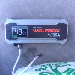 Jumper Starter Wolf Box 4000A