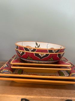 Vintage glass plates that are great for keeping as collections