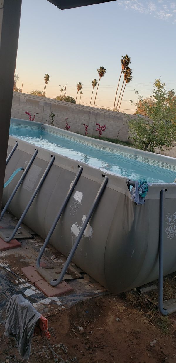 New Above Ground Swimming Pools Phoenix Az for Small Space