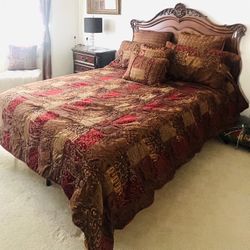 Queen Size Bed With dual Mattress 