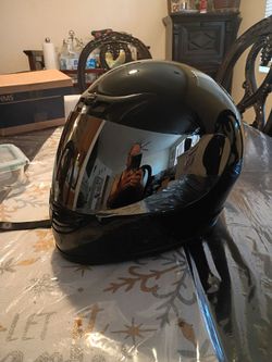 Casco para motocicleta motorcycle helmet new but little scraches