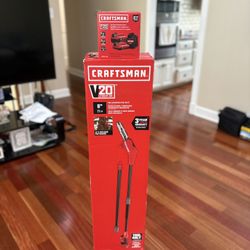CRAFTSMAN V20 20-volt 8.0-in Battery Pole Saw, with 2 20v batteries